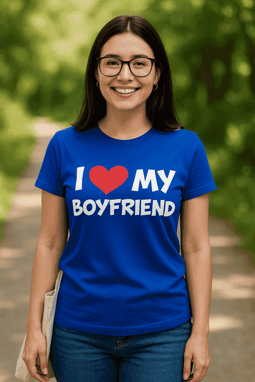 Majica za zaljubljene djevojke - I ♥ MY BOYFRIEND
