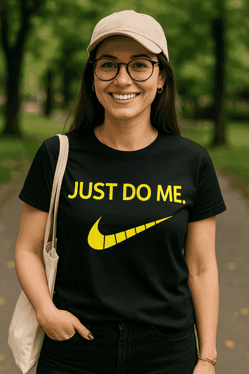 Majica za odrasle s provokativnim humorom - JUST DO ME.