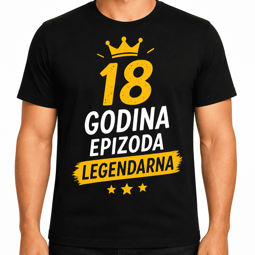 Majica za 18. rođendan – 18 godina epizoda legendarna