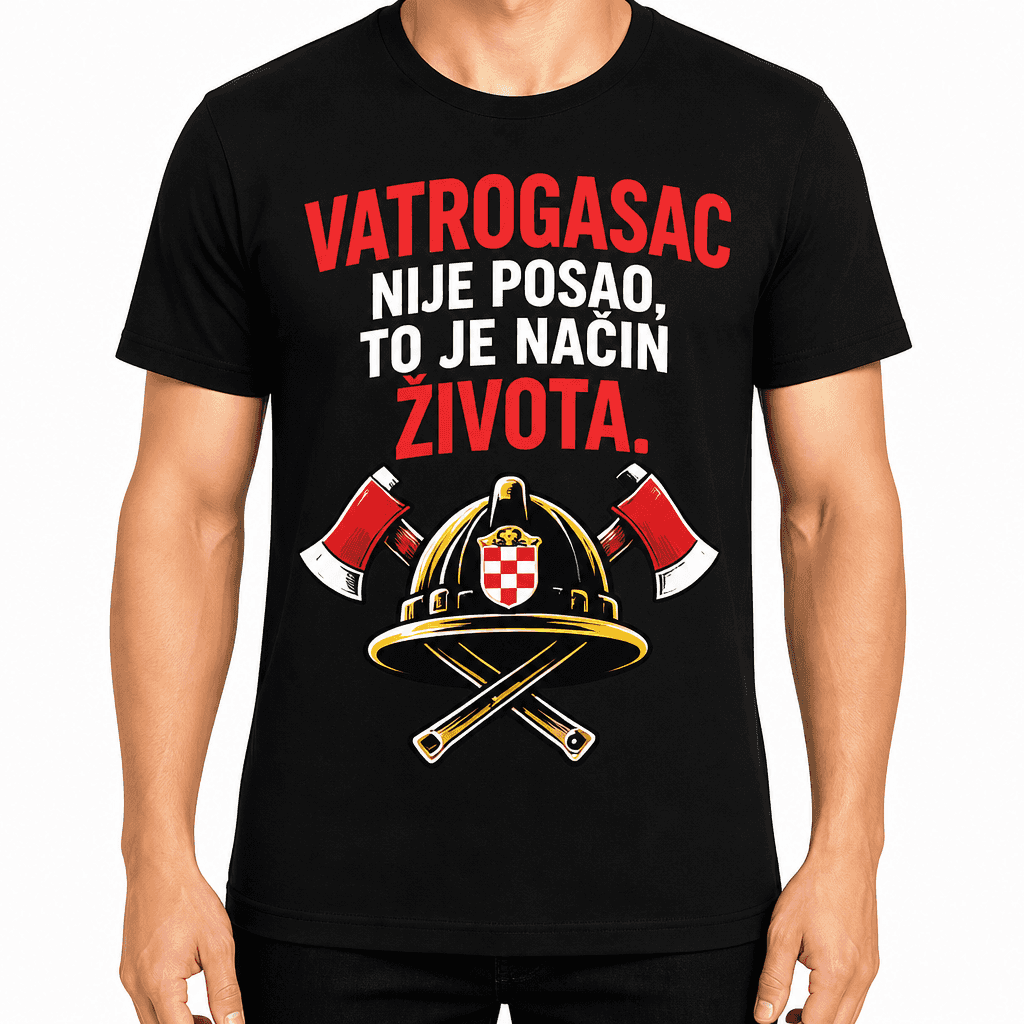 Majica za vatrogasca – Vatrogasac nije posao, to je način života.
