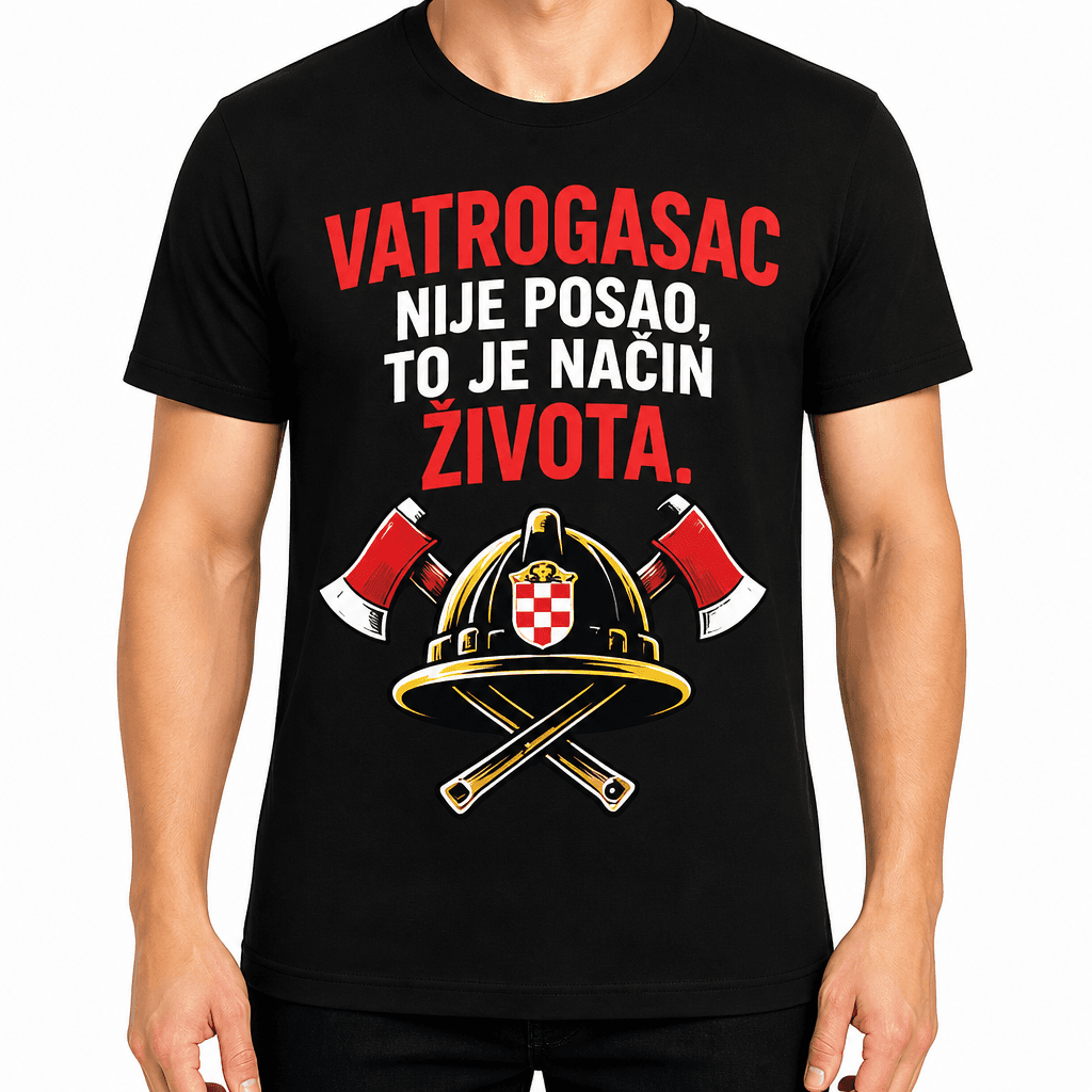 Majica za vatrogasca – Vatrogasac nije posao, to je način života.