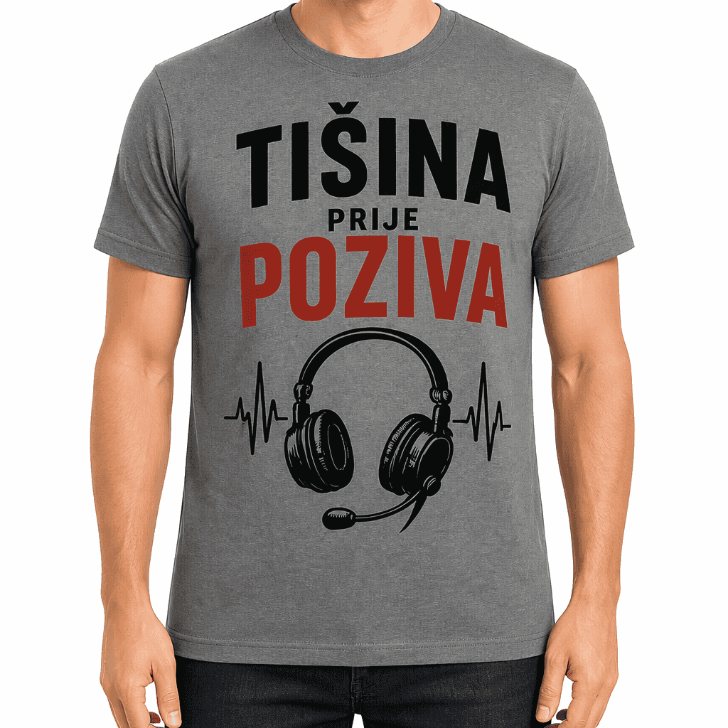 Majica za vatrogasca – Tišina prije poziva