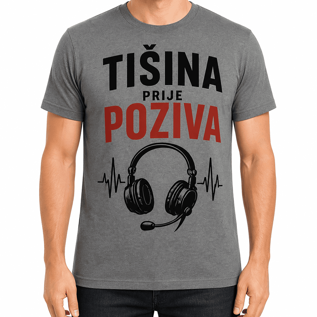 Majica za vatrogasca – Tišina prije poziva