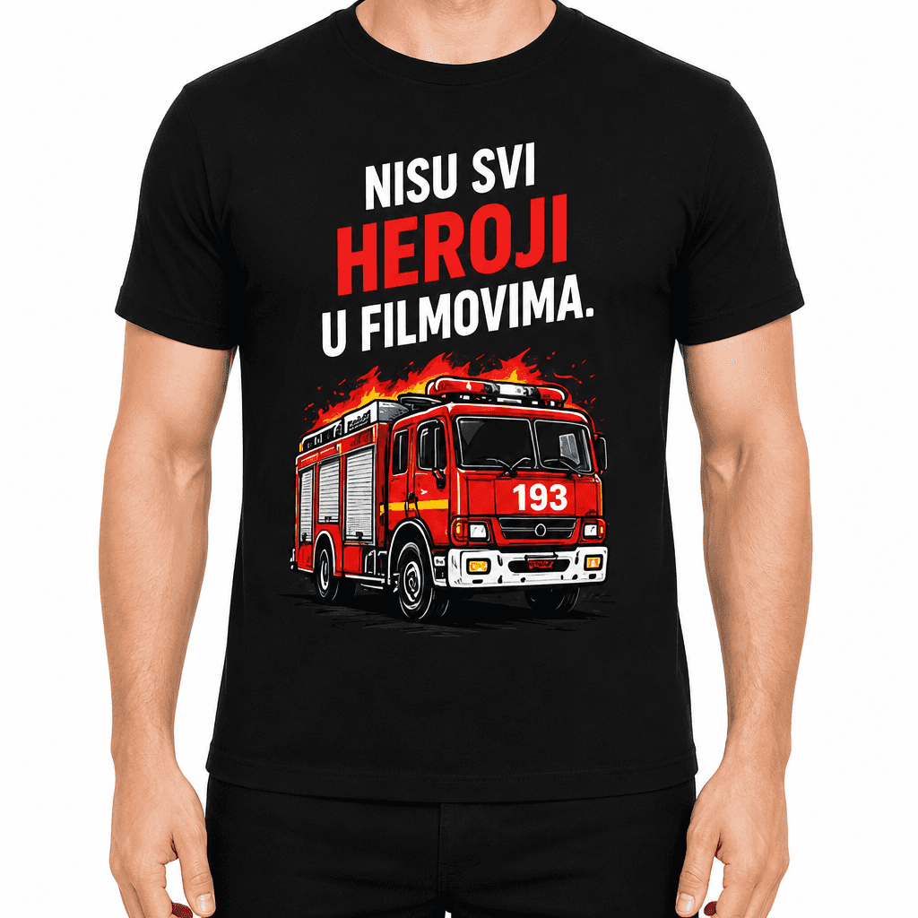 Majica za vatrogasca – Nisu svi heroji u filmovima.