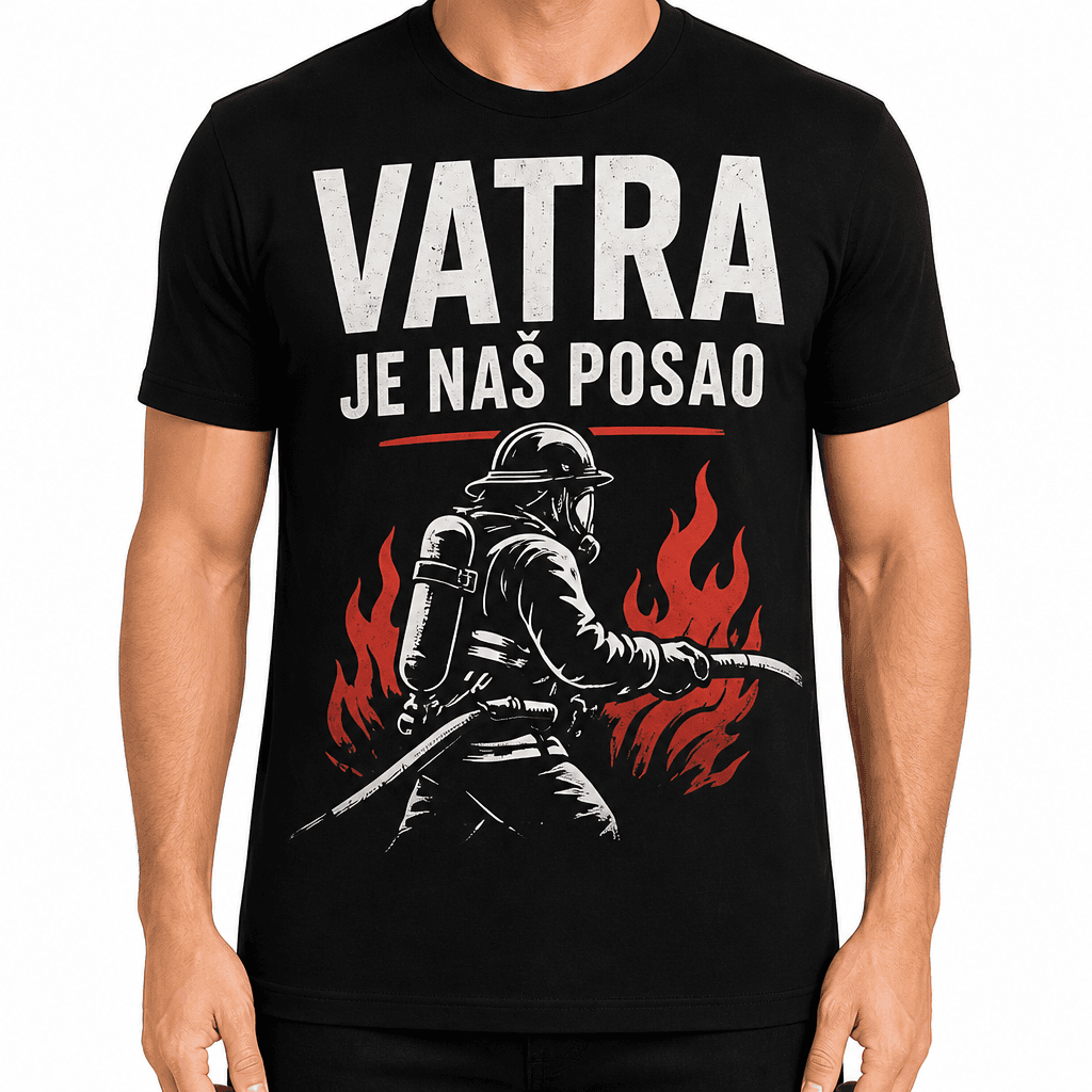 Majica za vatrogasca – Vatra je naš posao