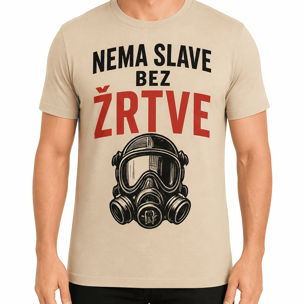 Majica za vatrogasca – Nema slave bez žrtve