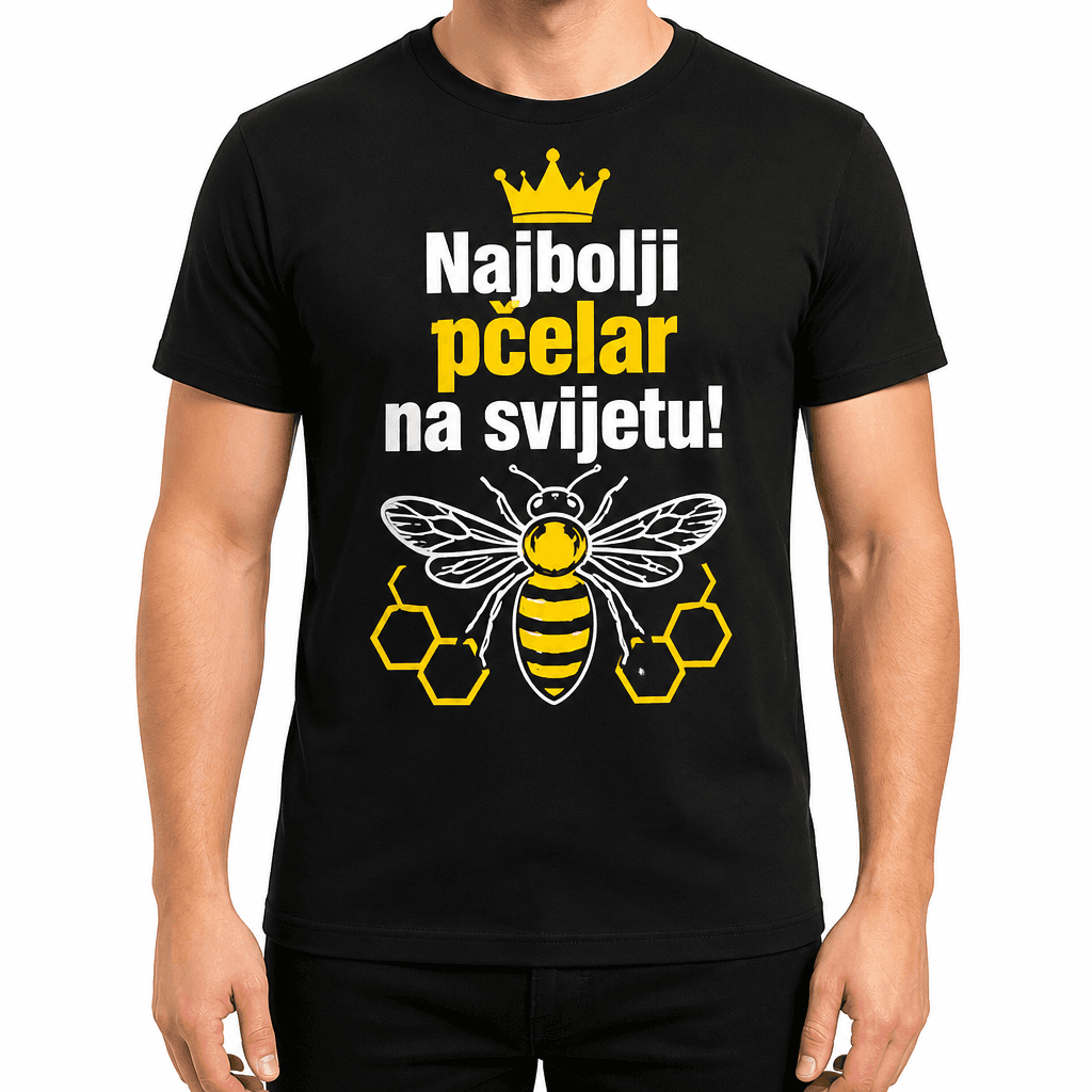 Majica za pčelara – Najbolji pčelar na svijetu!