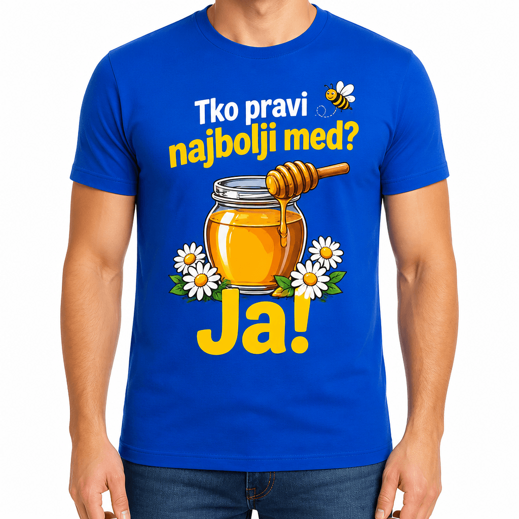 Majica za pčelara – Tko pravi najbolji med? Ja!