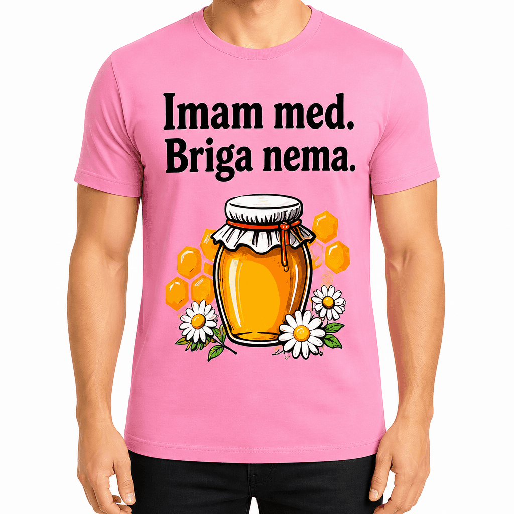 Majica za pÄelara ā Imam med. Briga nema.