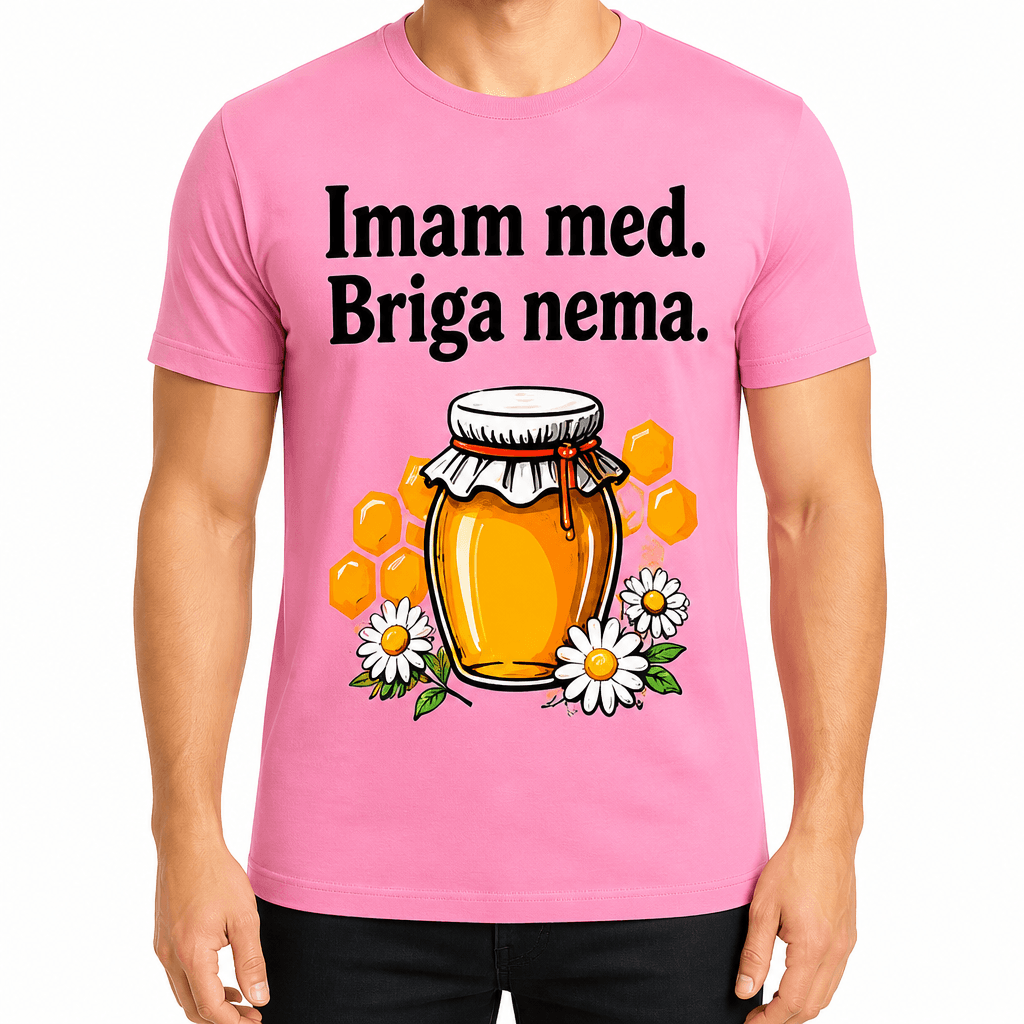 Majica za pčelara – Imam med. Briga nema.