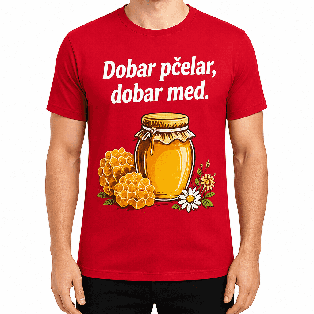 Majica za pÄelara ā Dobar pÄelar, dobar med.