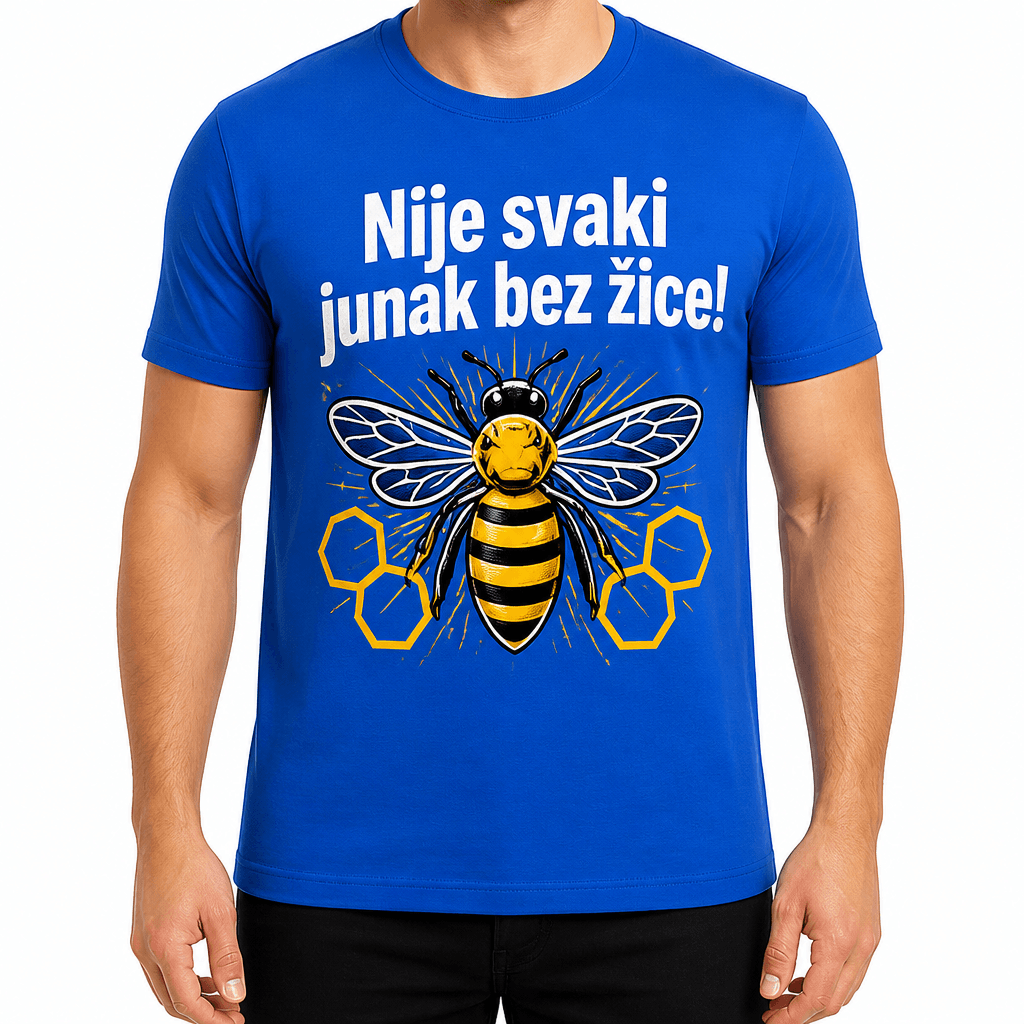 Majica za pčelara – Nije svaki junak bez žice!