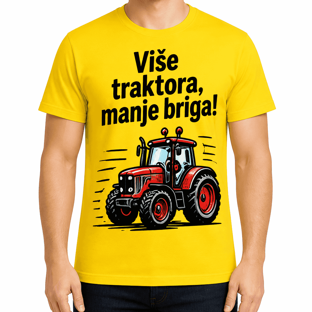 Majica za poljoprivrednika – Više traktora, manje briga!