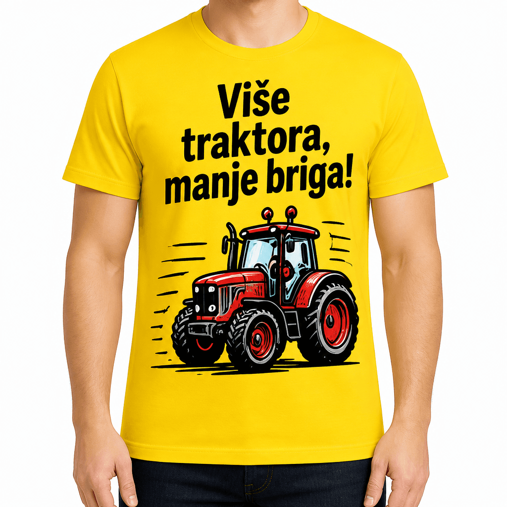 Majica za poljoprivrednika – Više traktora, manje briga!