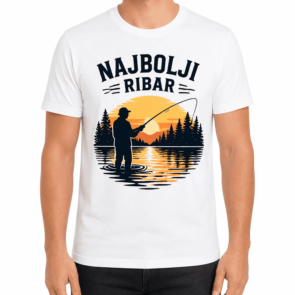 Majica za ribare – NAJBOLJI RIBAR