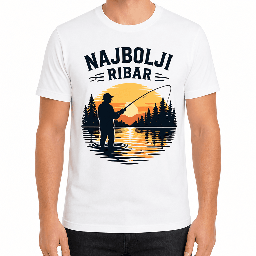 Majica za ribare – NAJBOLJI RIBAR