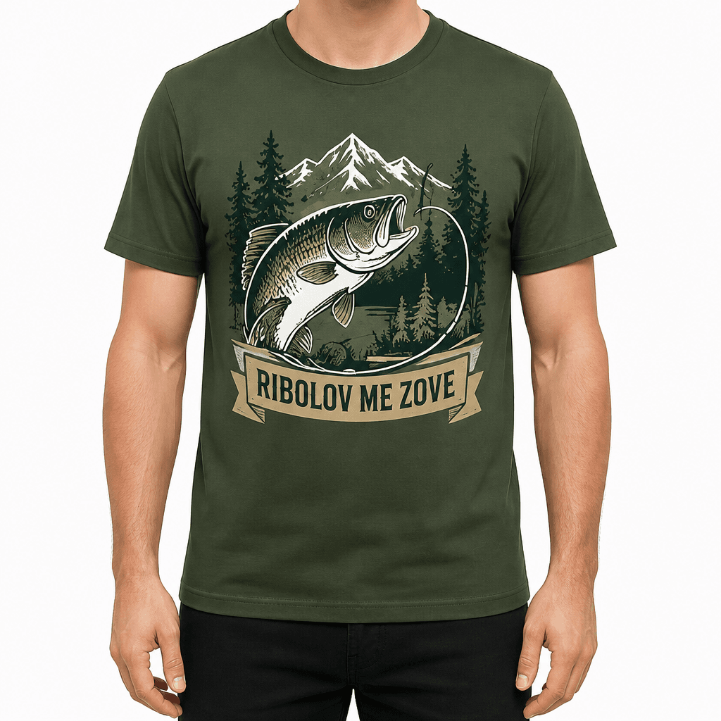 Majica za ribare – RIBOLOV ME ZOVE