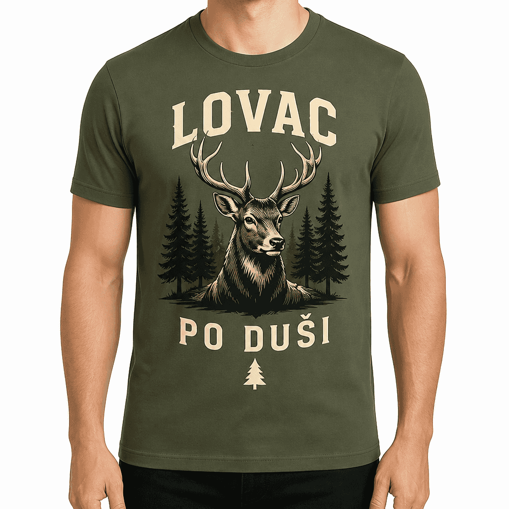 Majica za lovca – LOVAC PO DUŠI