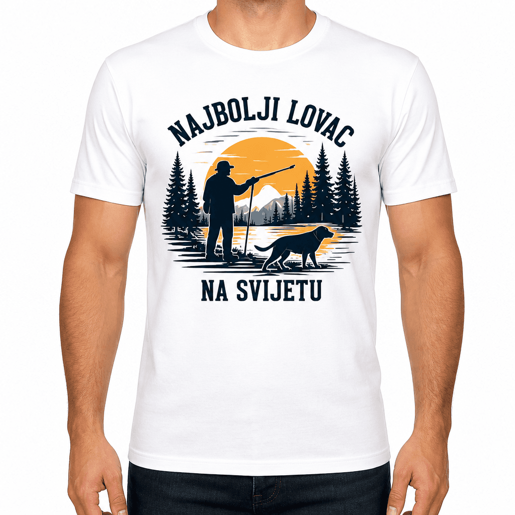 Majica za lovca – NAJBOLJI LOVAC NA SVIJETU
