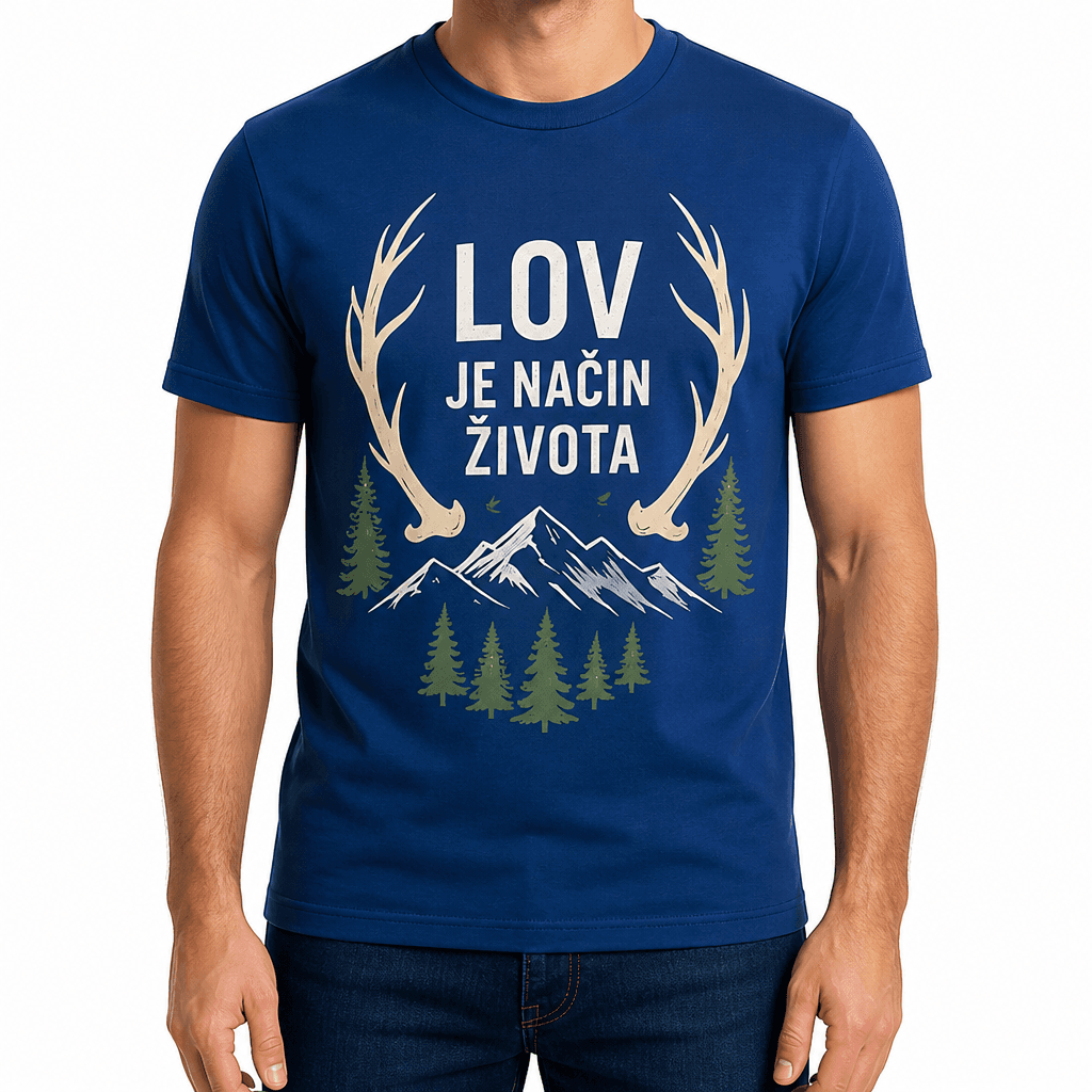 Majica za lovca – LOV JE NAČIN ŽIVOTA