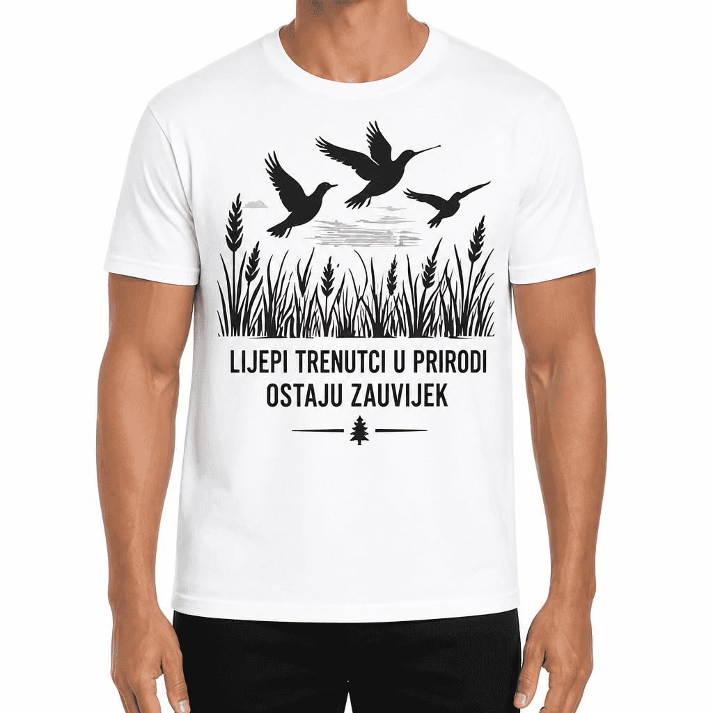 Majica za lovca – LIJEPI TRENUTCI U PRIRODI OSTAJU ZAUVIJEK