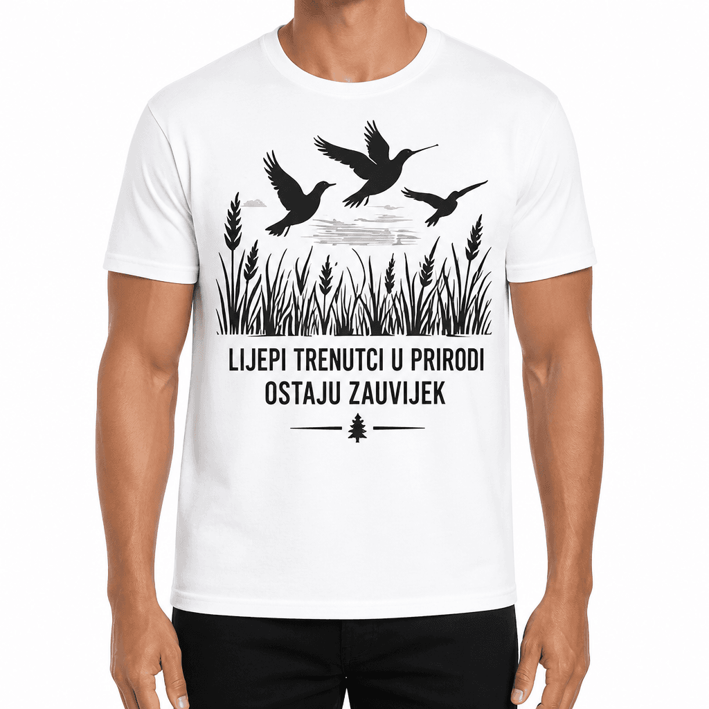 Majica za lovca – LIJEPI TRENUTCI U PRIRODI OSTAJU ZAUVIJEK
