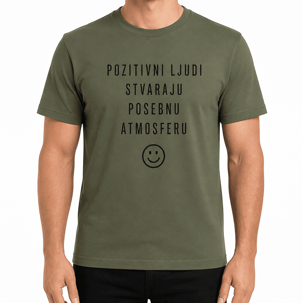 Majica za kolegu – POZITIVNI LJUDI STVARAJU POSEBNU ATMOSFERU