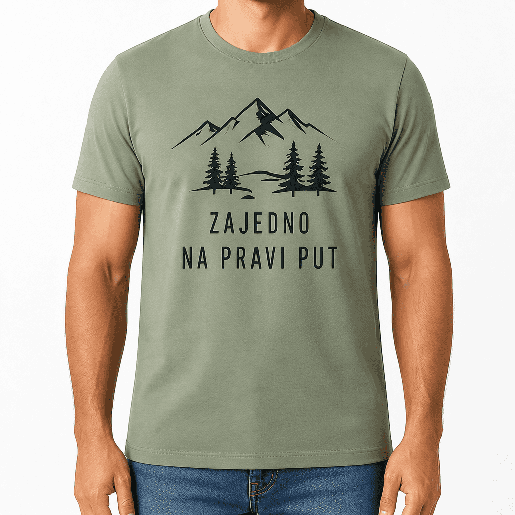 Majica za kolegu – ZAJEDNO NA PRAVI PUT