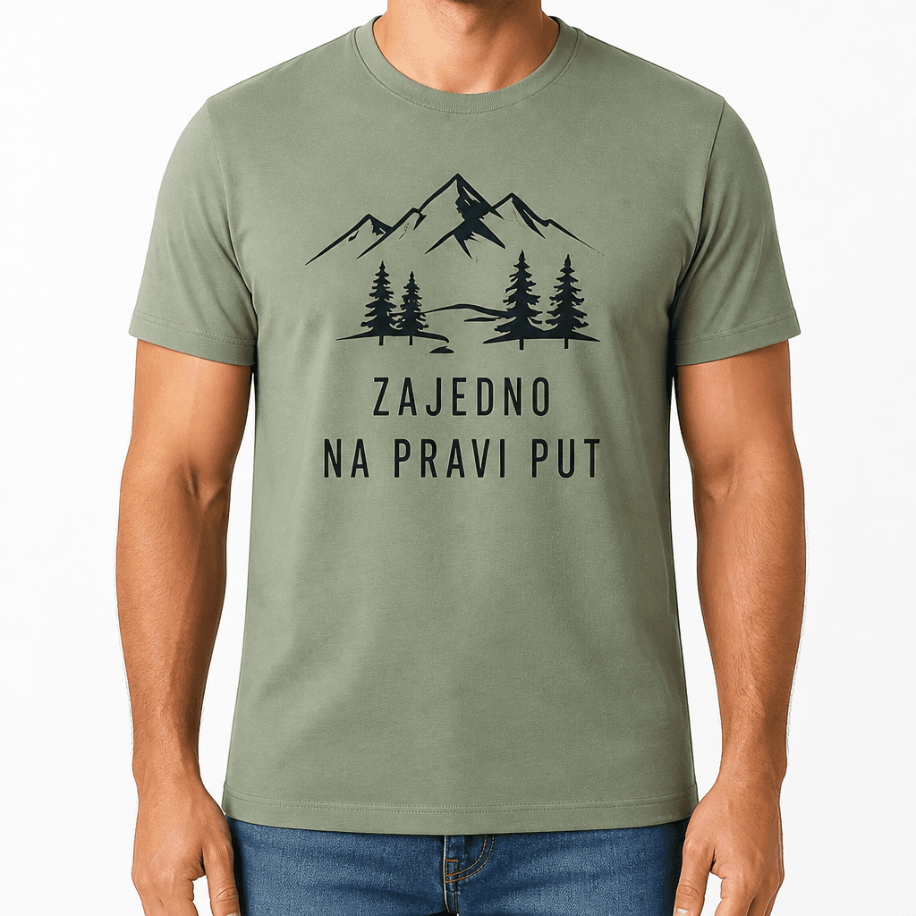 Majica za kolegu – ZAJEDNO NA PRAVI PUT