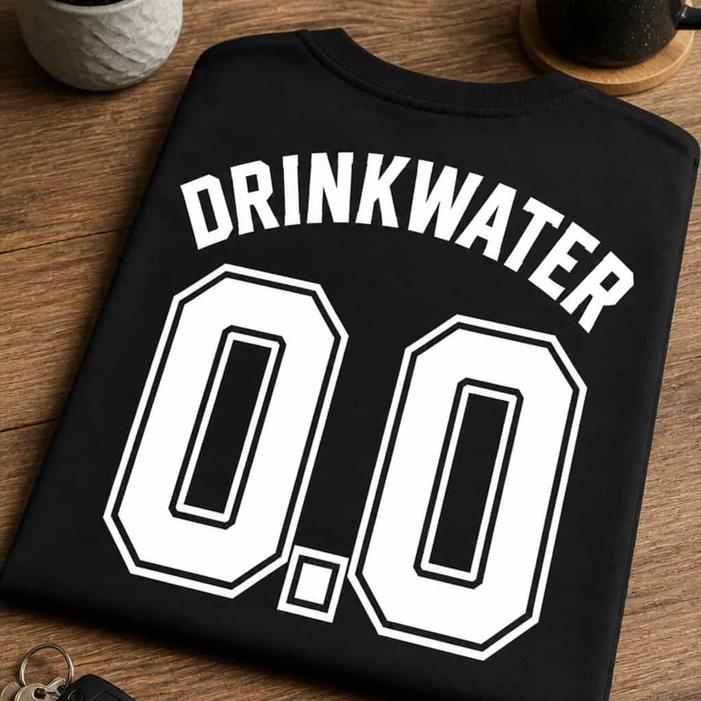 Majica za trezvenu ekipu - DRINKWATER 0.0