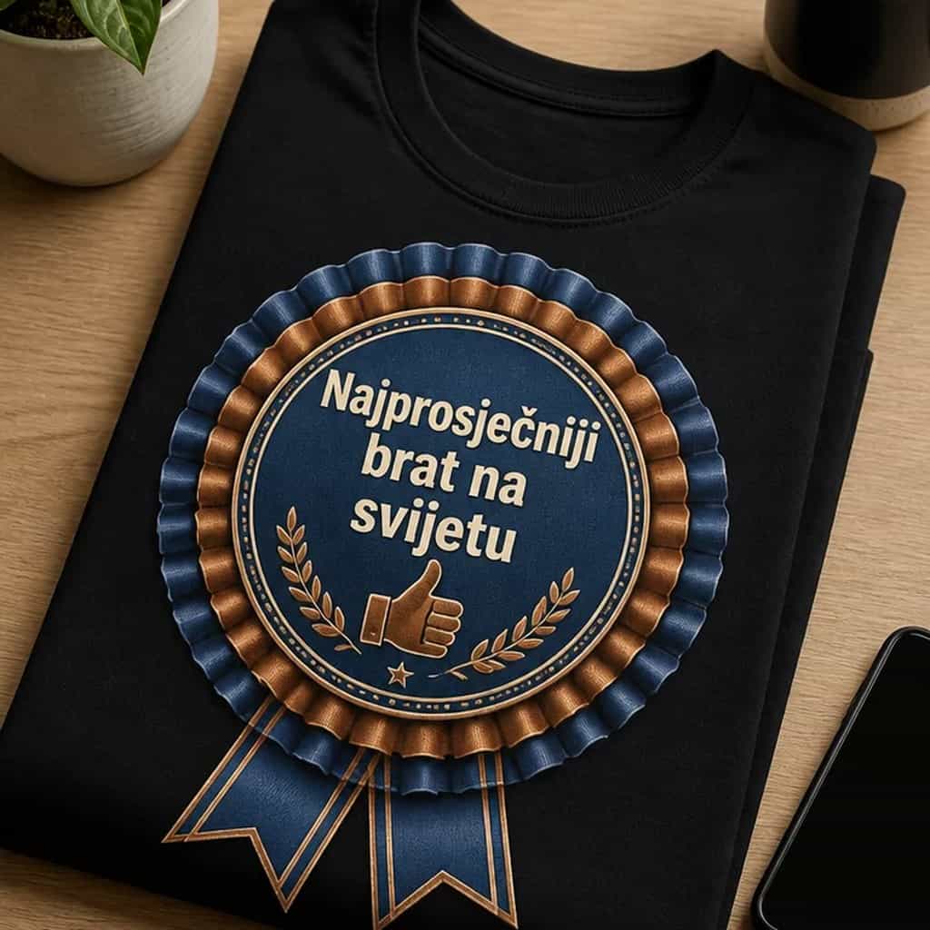 Majica za brata – Najprosječniji brat na svijetu