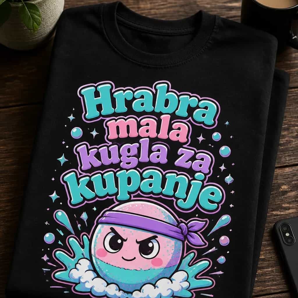 Majica Hrabra mala kugla za kupanje