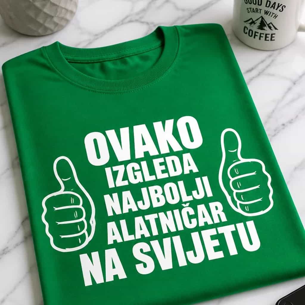 Majica za alatničara - najbolji alatničar na svijetu