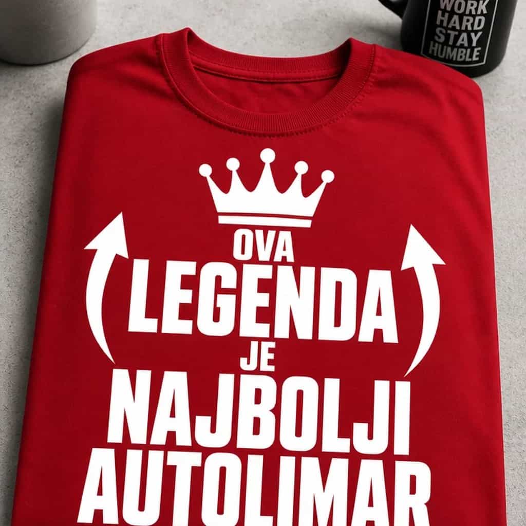 Majica za autolimare - OVA LEGENDA JE NAJBOLJI AUTOLIMAR