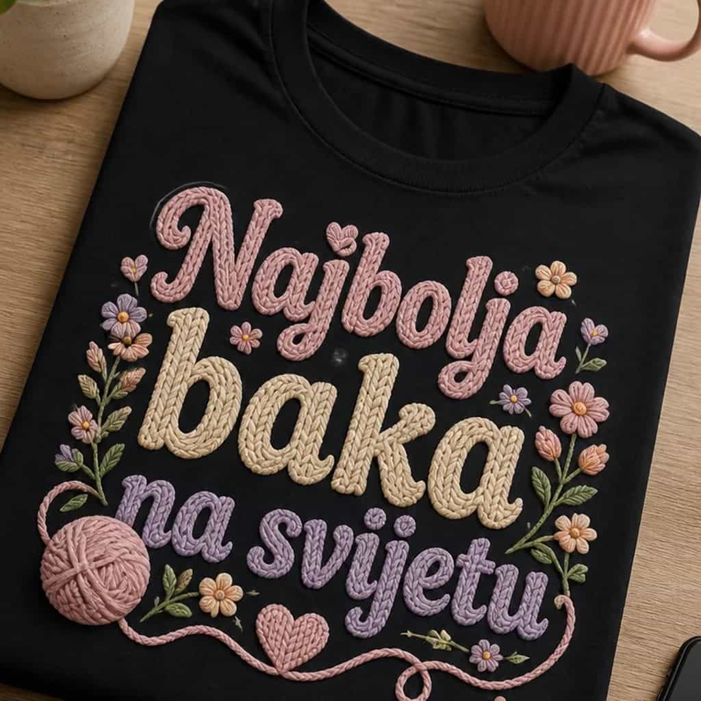 Majica za baku – Najbolja baka na svijetu