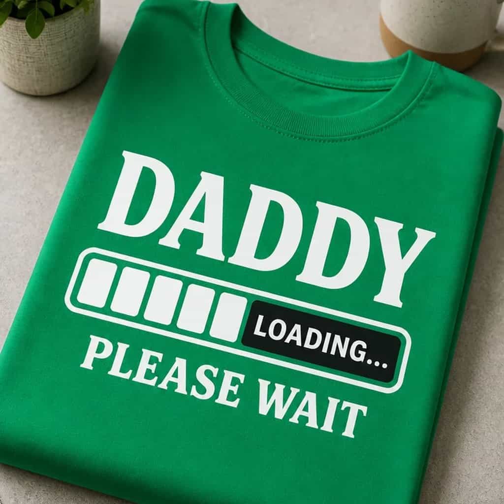 Majica za budućeg tatu - DADDY LOADING... PLEASE WAIT