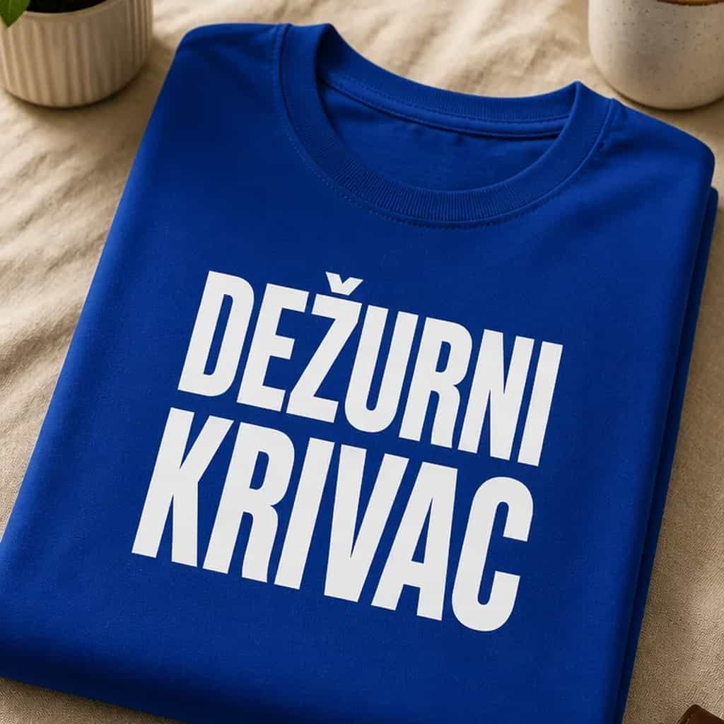 Majica za dežurnog krivca - DEŽURNI KRIVAC