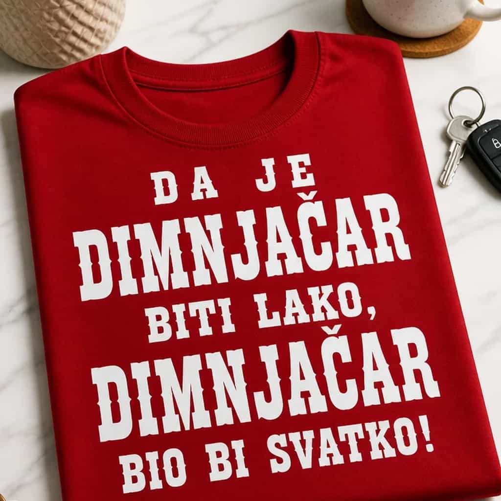 Majica dimnjačar biti lako, dimnjačar bio bi svatko