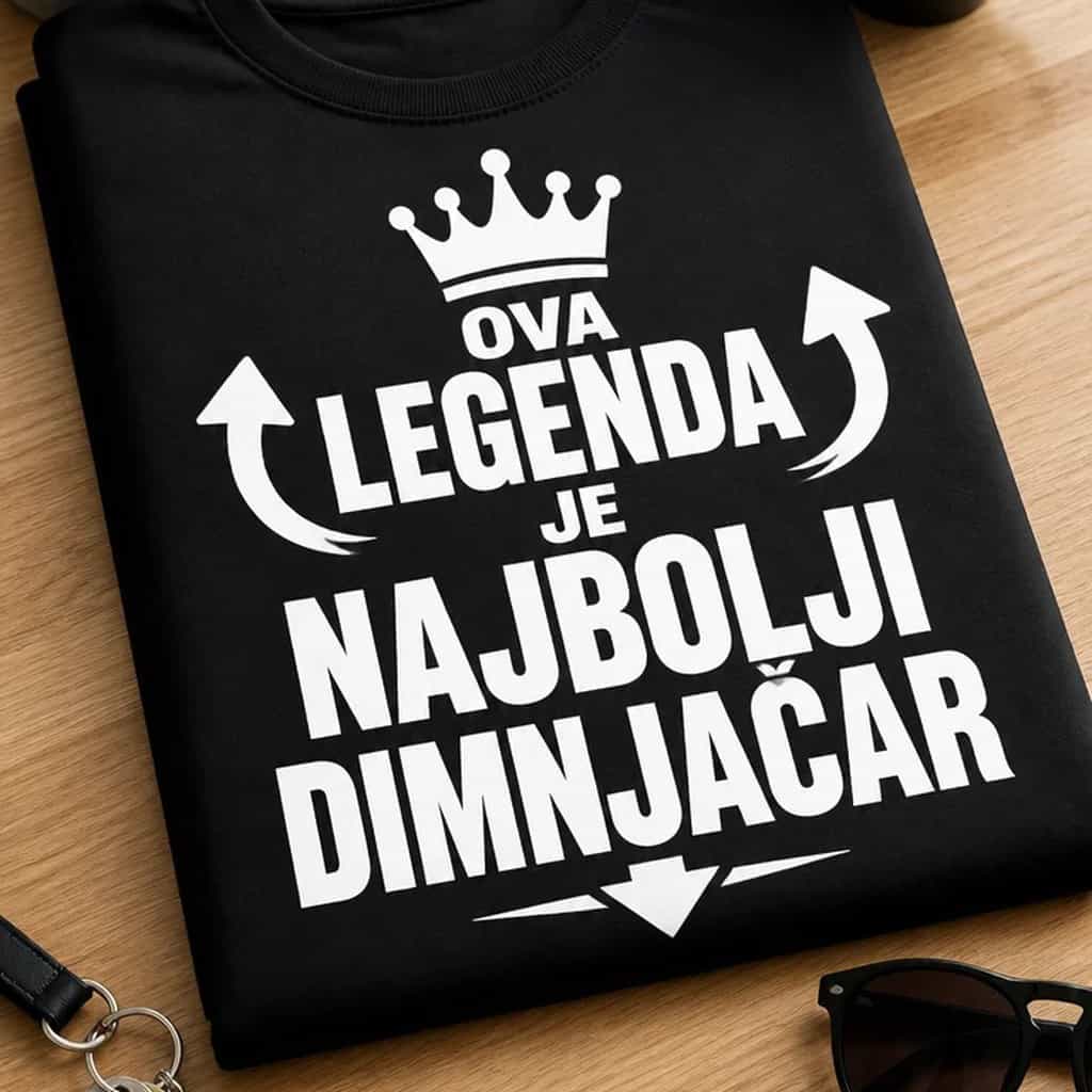 Majica za dimnjačara - OVA LEGENDA JE NAJBOLJI DIMNJAČAR