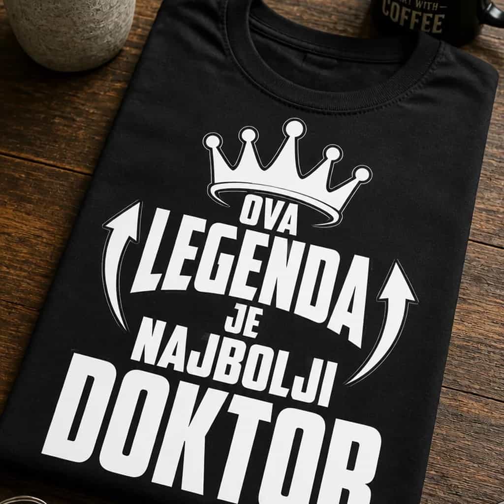 Majica za doktora - OVA LEGENDA JE NAJBOLJI DOKTOR