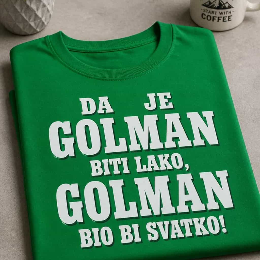 Majica za golmane - Da je golman biti lako, bio bi svatko