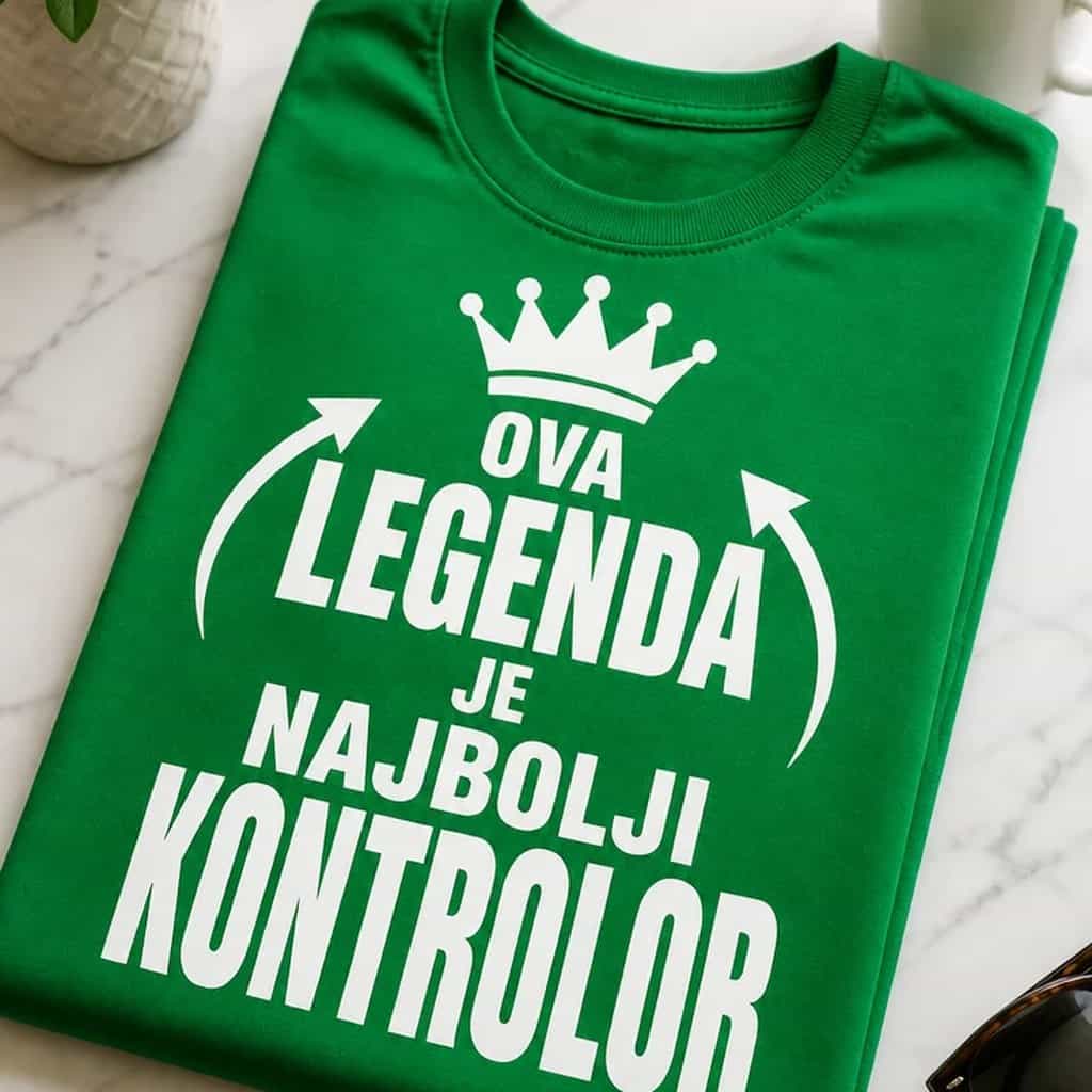 Majica za kontrolore - OVA LEGENDA JE NAJBOLJI KONTROLOR