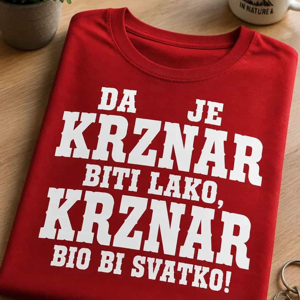 Majica za krznare - Da je krznar biti lako, bio bi svatko