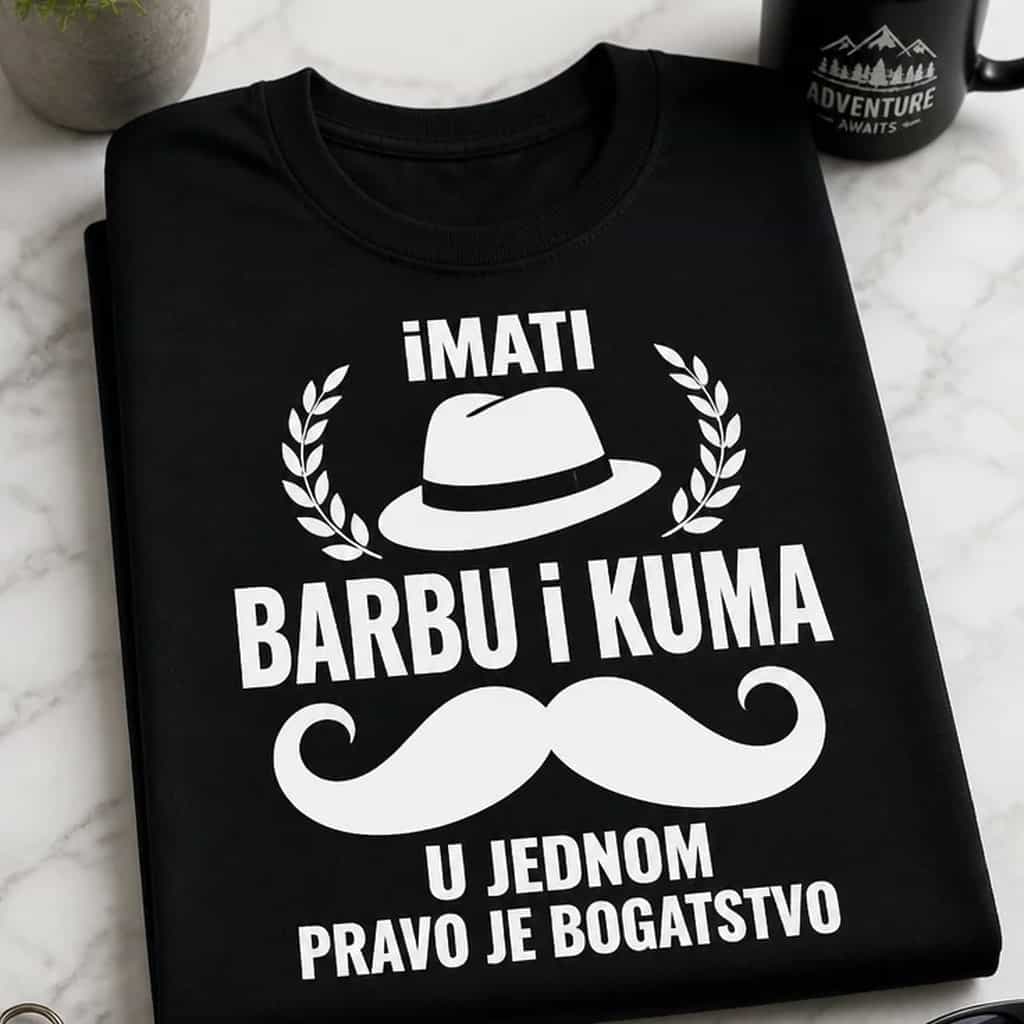 Majica imati barbu i kuma pravo je bogatstvo