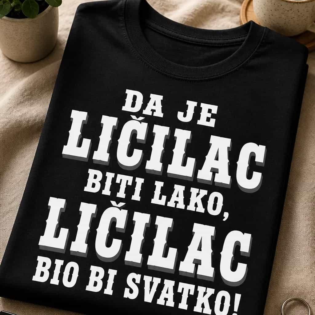 Majica za ličioce - Da je ličilac biti lako, bio bi svatko