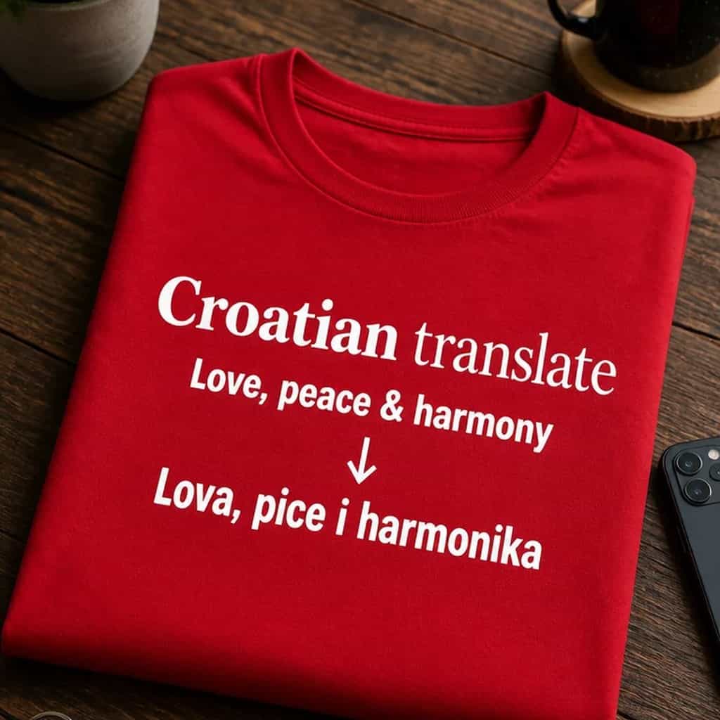 Majica lova, pice i harmonika