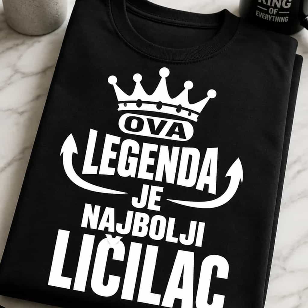 Majica za ličioca - OVA LEGENDA JE NAJBOLJI LIČILAC