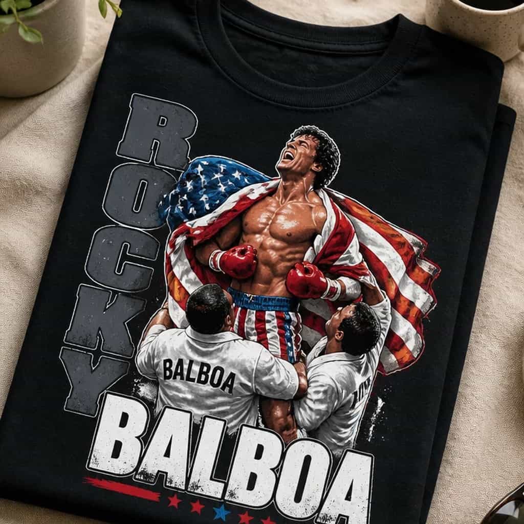 Majica za ljubitelje boksa i filmskih klasika - ROCKY BALBOA