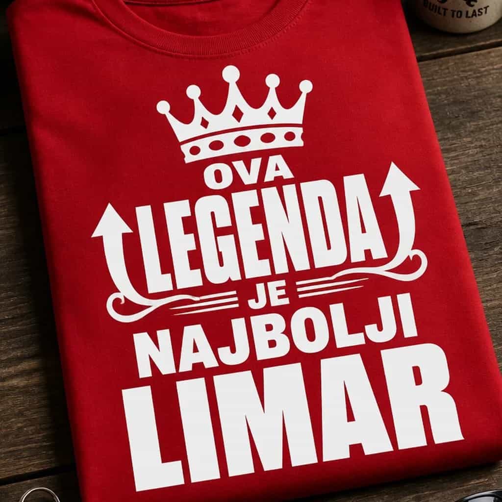 Majica za limara - OVA LEGENDA JE NAJBOLJI LIMAR
