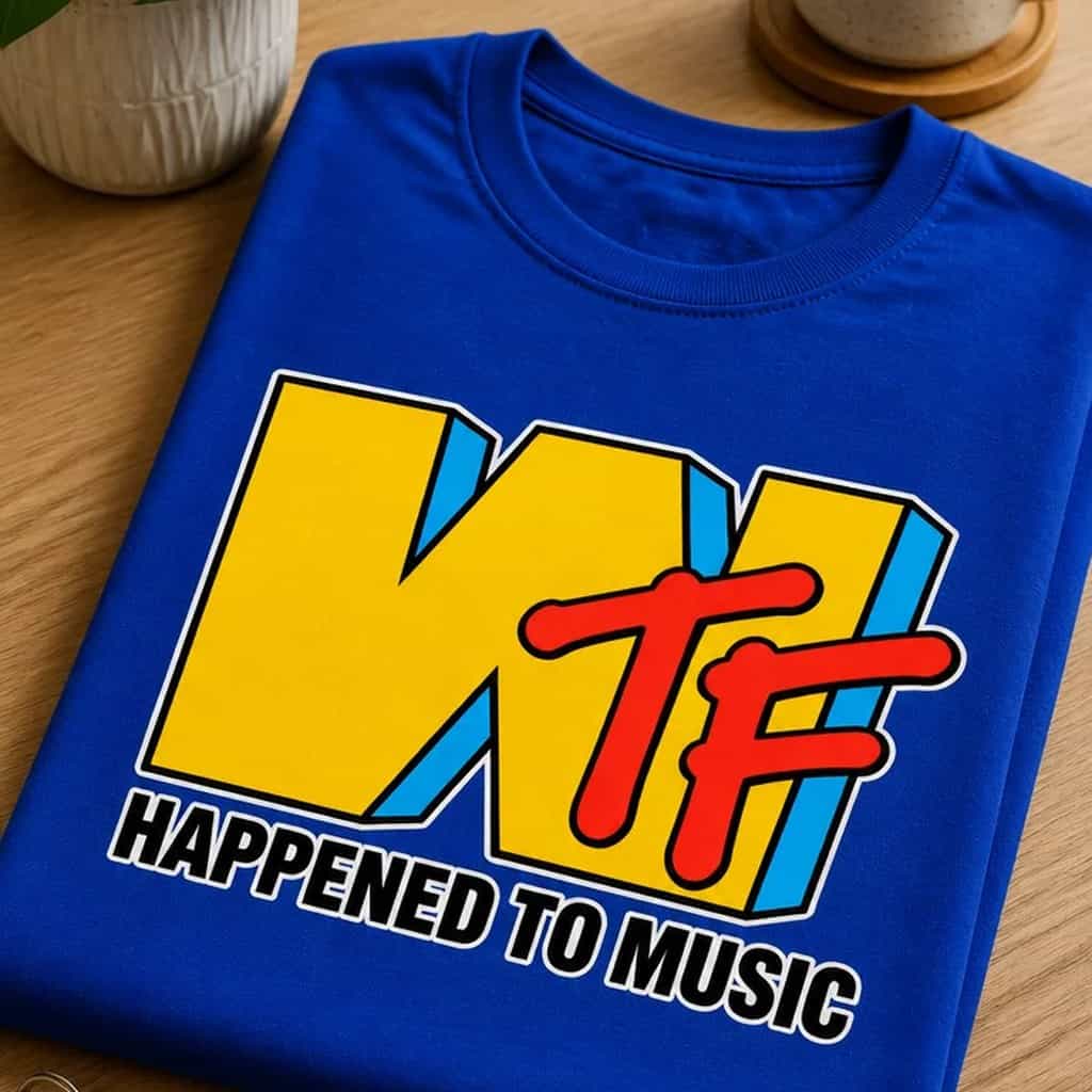 Majica za glazbene nostalgiÄŤare - WTF HAPPENED TO MUSIC